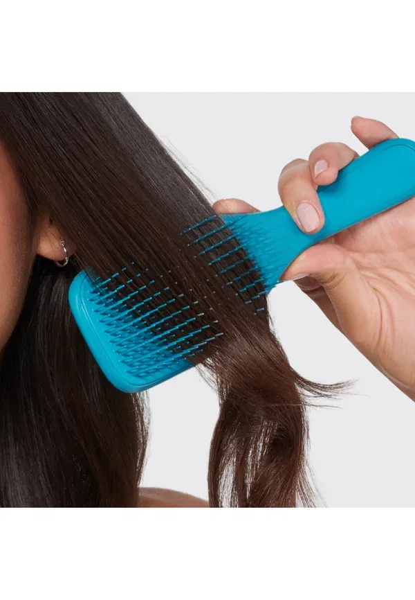 Расческа для волос пластик The Ultimate Detangler Tangle Teezer, blue-green, зеленый — фото 4