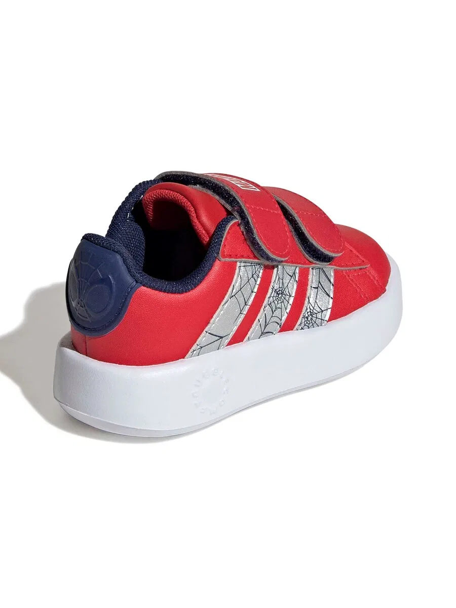 Кроссовки ADIDAS SPORTSWEAR 'GRAND COURT SPIDER-MAN' красного цвета — фото 4