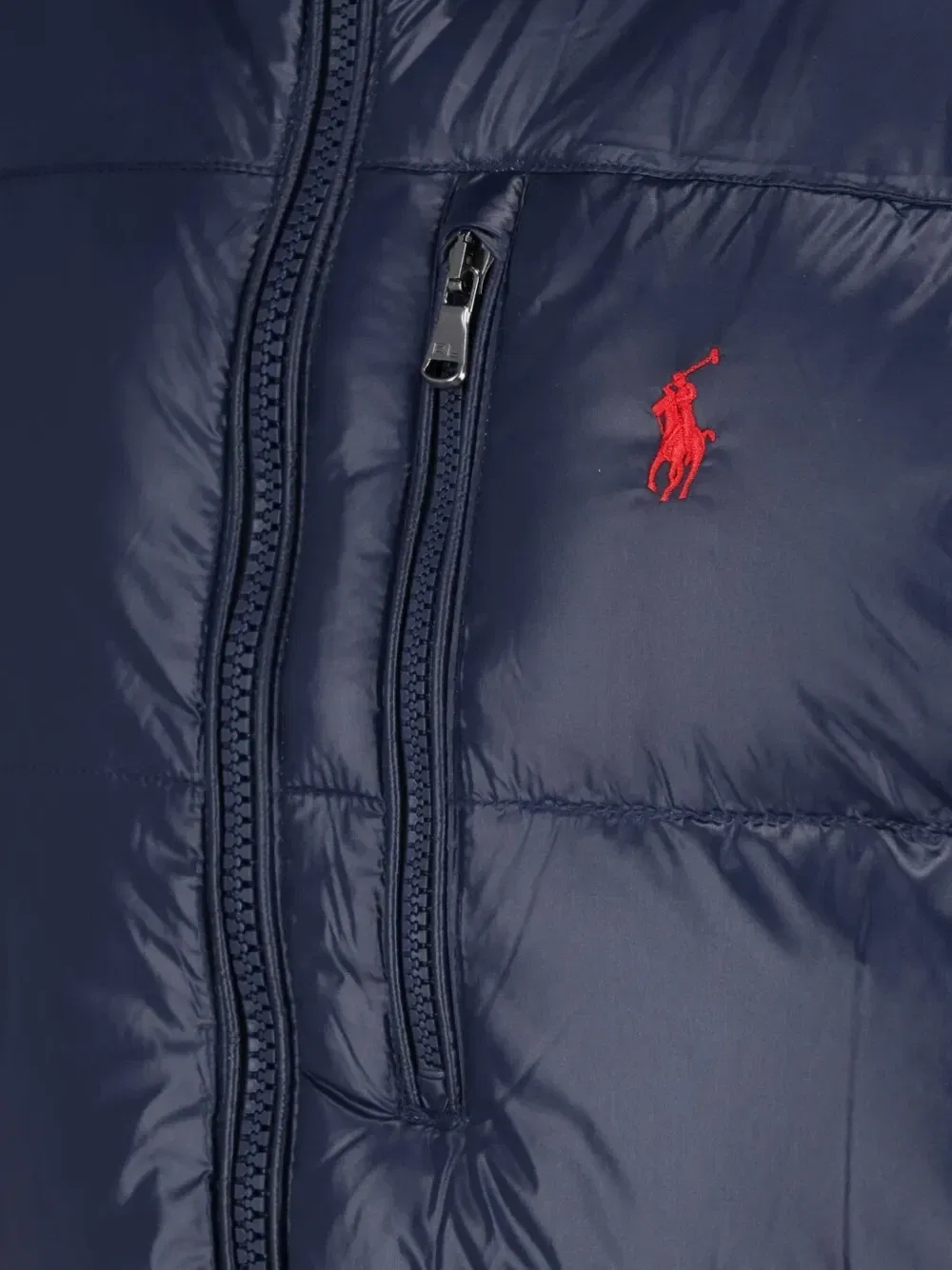 Стеганый жилет на молнии POLO RALPH LAUREN, синий — фото 3