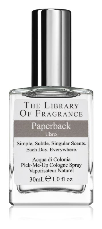 

Одеколон The Library of Fragrance Paperback, 30 мл