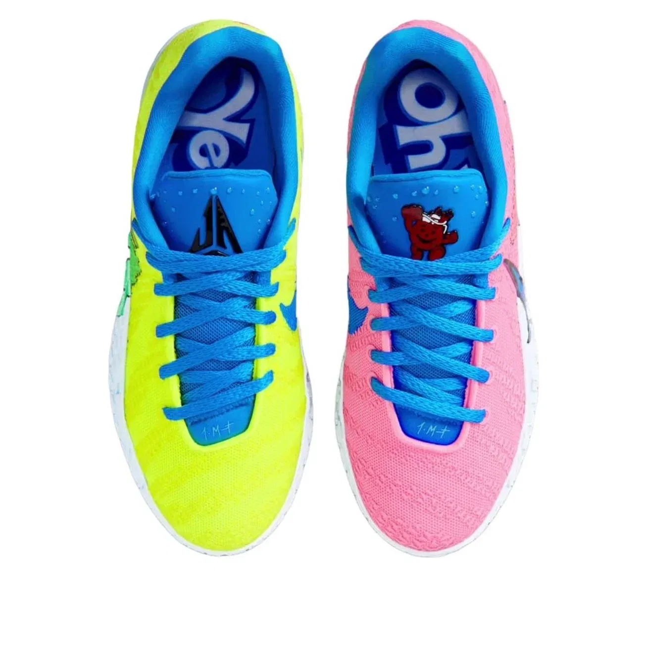 Детские кроссовки для баскетбола с шнуровкой Nike Ja 3 Kool Aid, мультиколор — фото 3