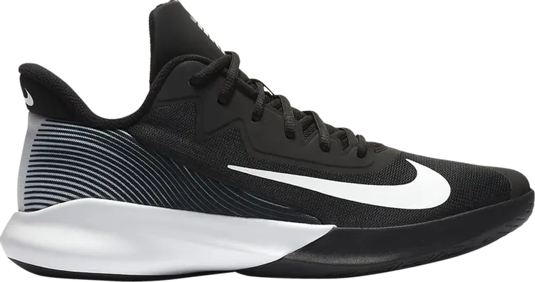 

Кроссовки Nike Precision 4 'Black White', черный