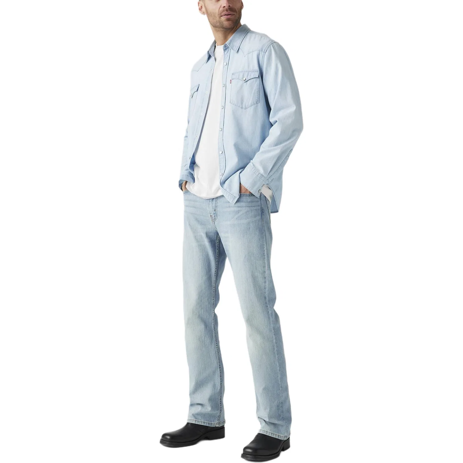 Мужские джинсы Medium Washed Levis, Medium Washed — фото 4