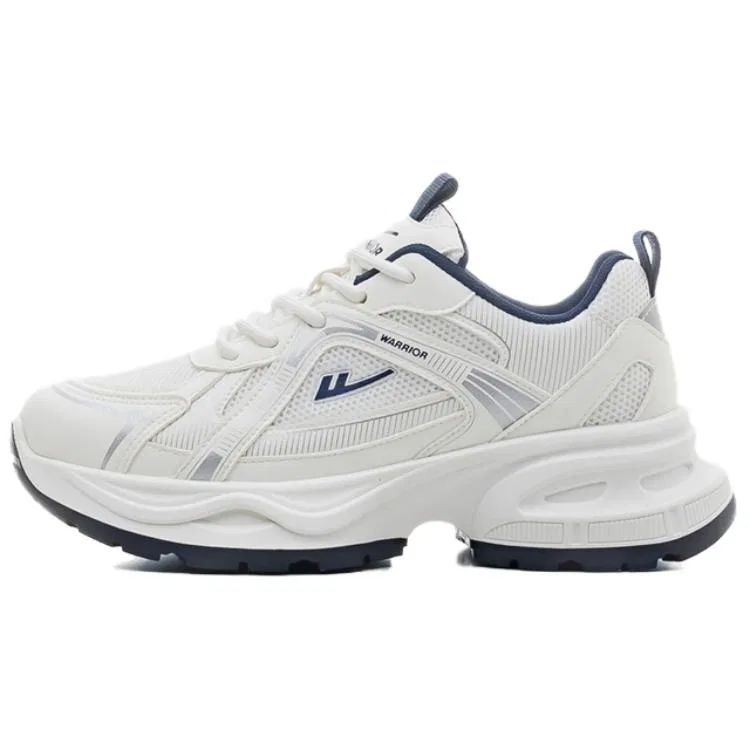 Кроссовки детские с низким верхом White Dark Blue Dual Network WARRIOR, White Dark Blue Dual Network