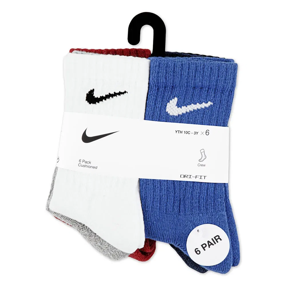 Носки спортивные Dri-Fit Perf Basic 6 пар Nike, мультиколор — фото 3