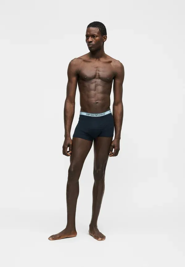 Трусы Core с логотипом, комплект из 3 штук Emporio Armani, синий
