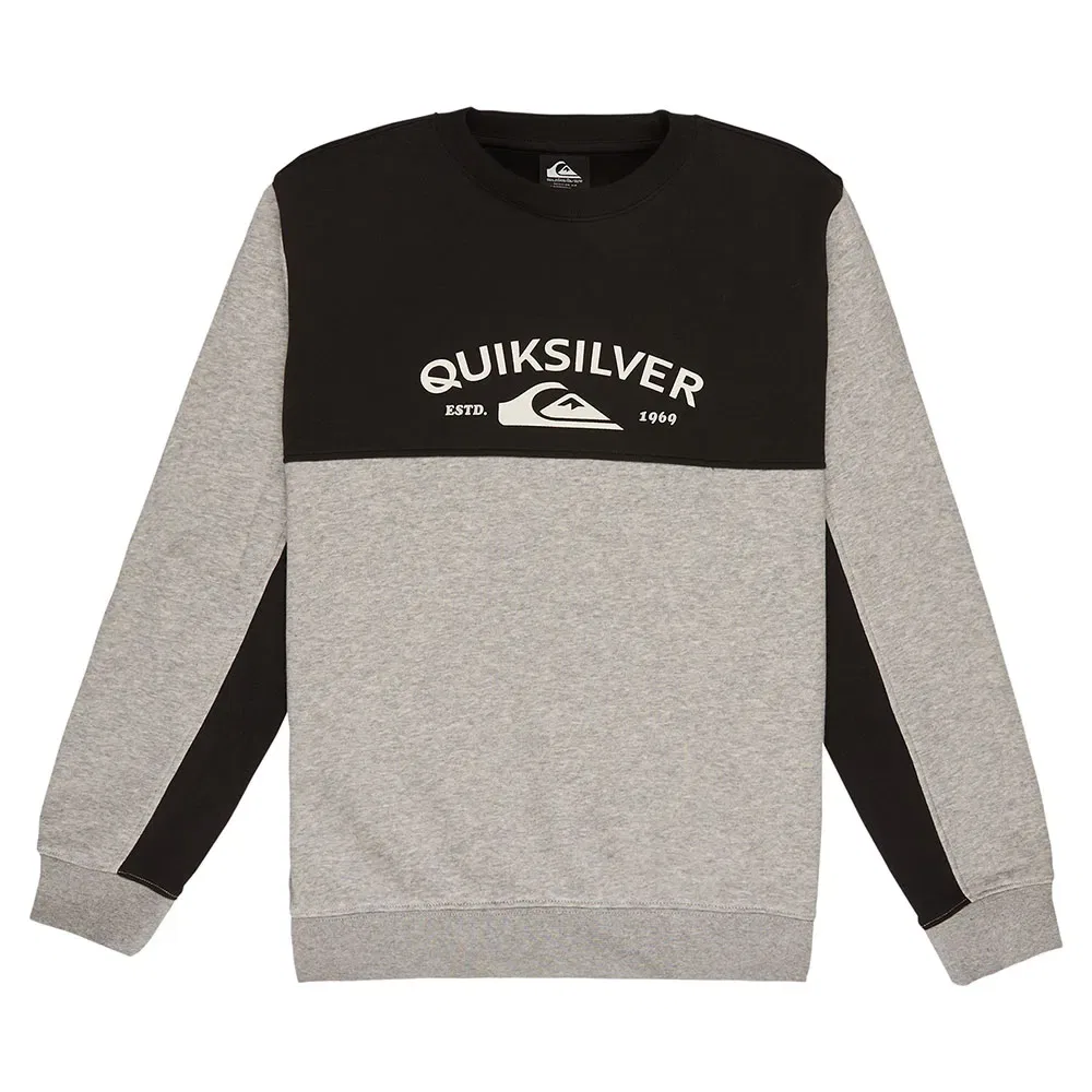Свитшот Knowledge Area Quiksilver, серый