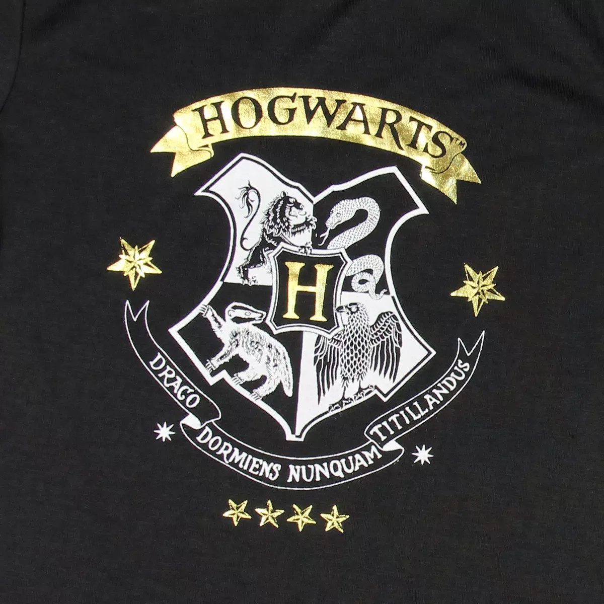 Детский комплект пижам с принтом Harry Potter Boys Little Hogwarts Wizard Crest Pajama Short Set Hogwarts, Hogwarts — фото 3