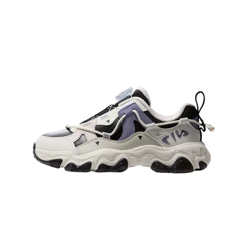 Детские кроссовки для бега с fluid-технологией FILA KIDS, Black/Milk White