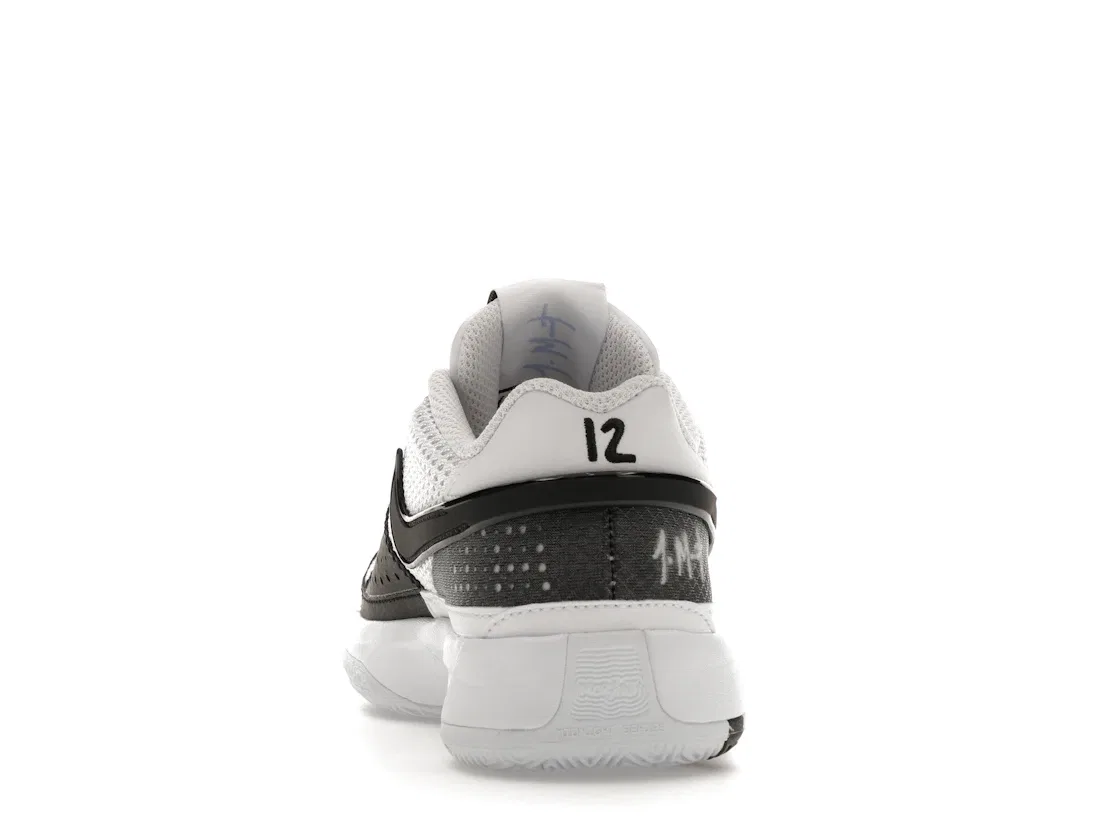 Детские кроссовки для мальчиков с принтом Nike Ja 1, White/White/Black — фото 4