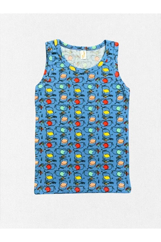 Детский комплект боксеров для мальчиков с принтом Elmas Kids, Blue — фото 3