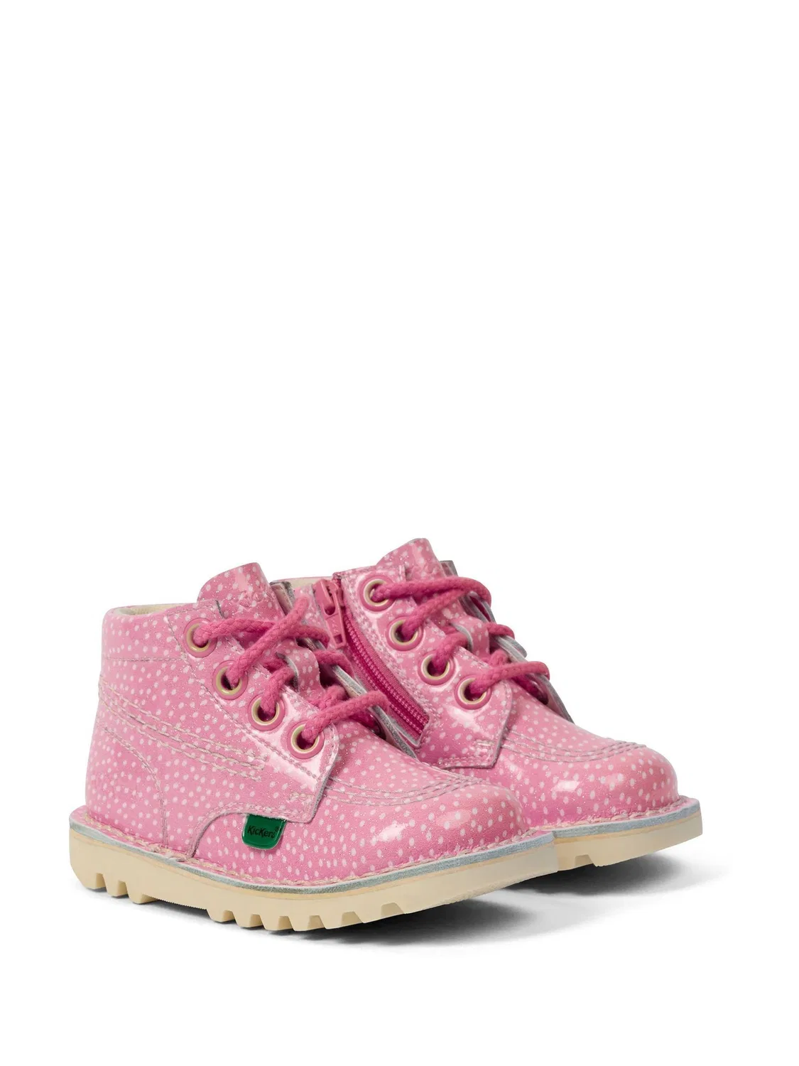 Ботинки детские Kickers Strawberry Kick Hi, розовые