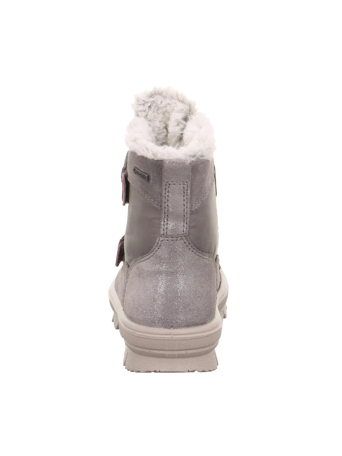Детские зимние сапоги для девочек с принтом Flavia Superfit, Grey Pink 2000 — фото 3