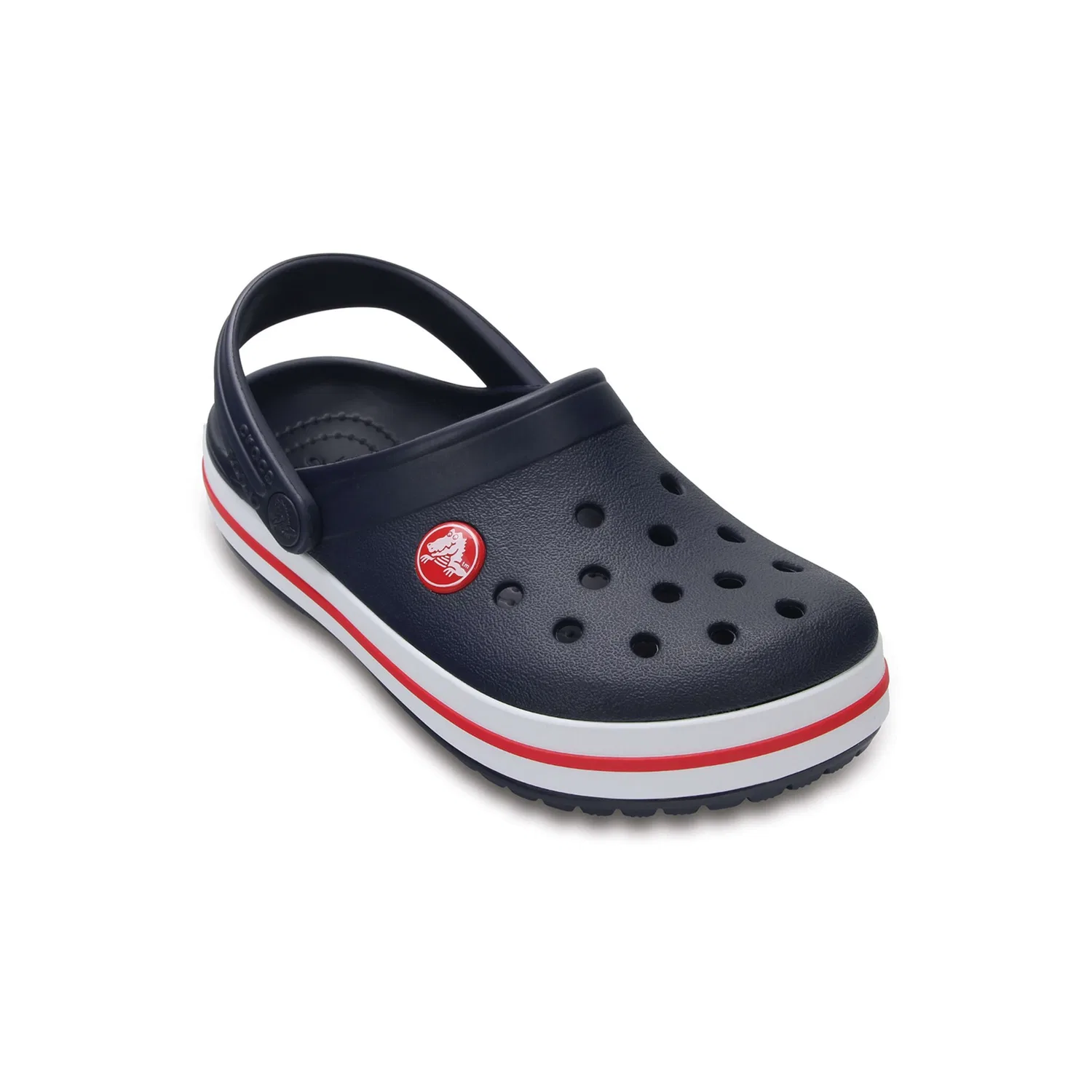 Детские сабо с ремешком на пятке Crocs, Marine Blue/Red