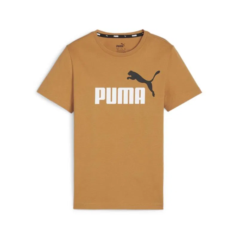 Детская футболка с логотипом Ess+2 Col Logo Tee Puma, Orange