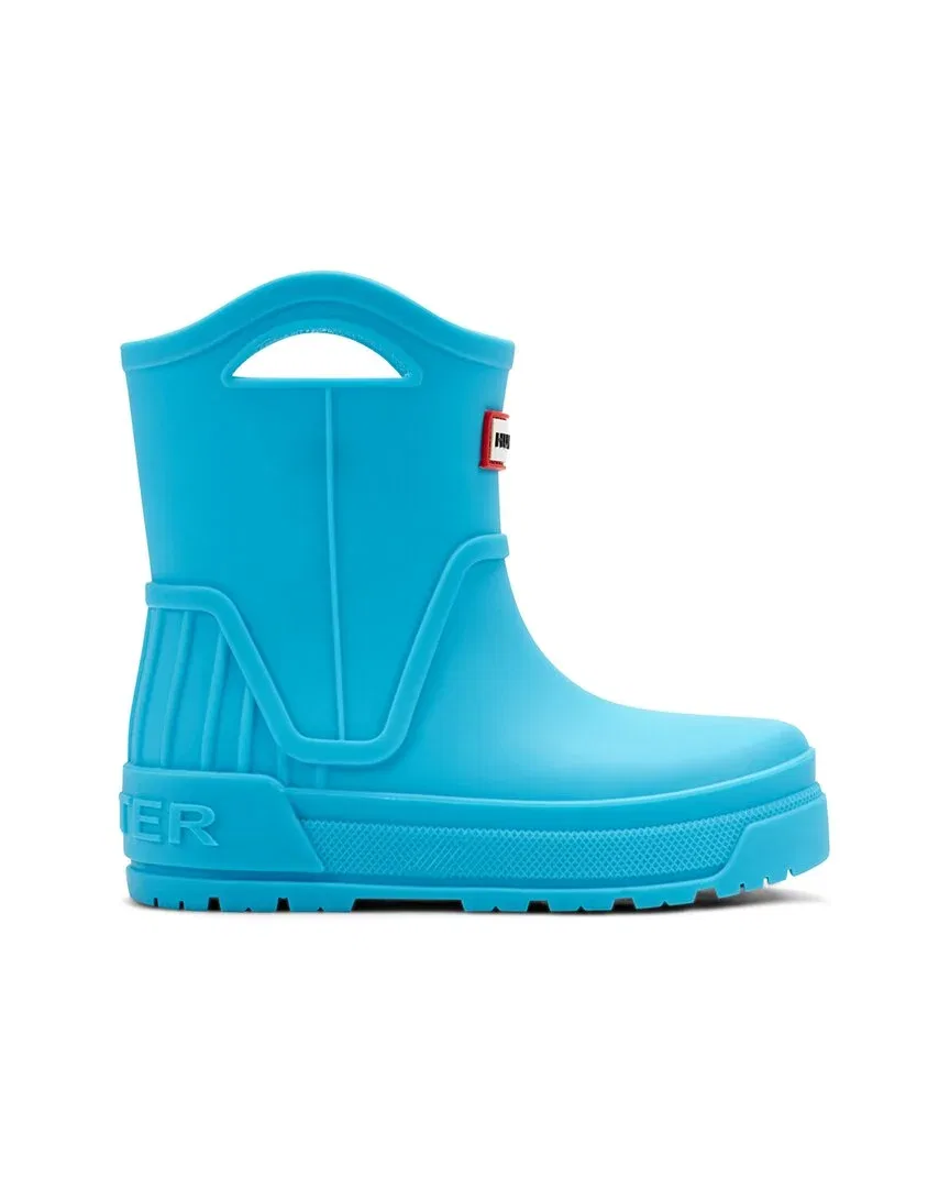 Детские резиновые сапоги для девочек водонепроницаемые Hunter Georgey Rubber Rain Boot, синий — фото 2