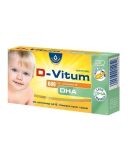 

D-Vitum 600 j.m. DHA витамин D3 в капсулах, 30 шт.