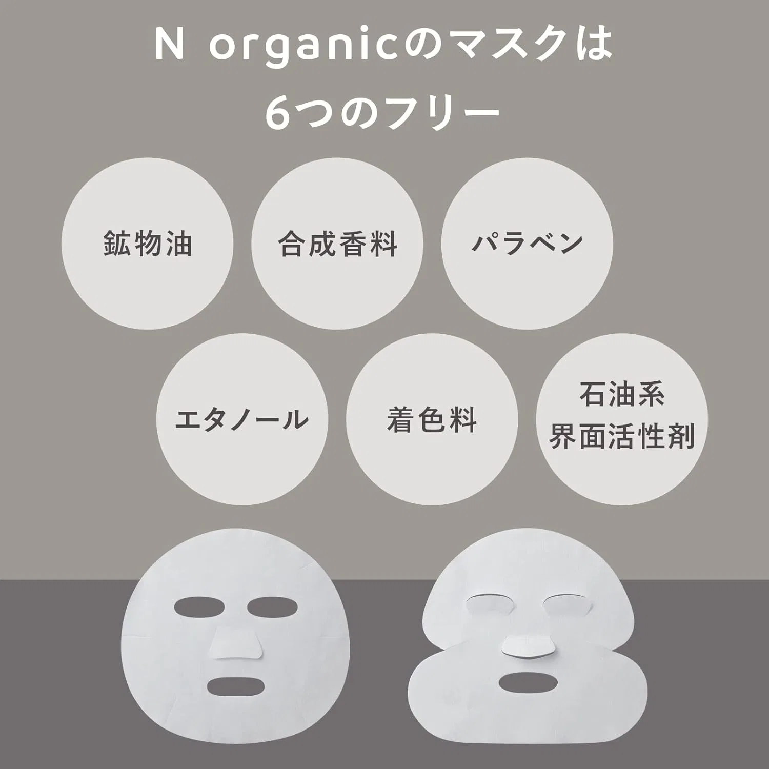 Маска для лица с бакучиолом N Organic, набор 4 шт, расслабляющий цитрусовый аромат — фото 3