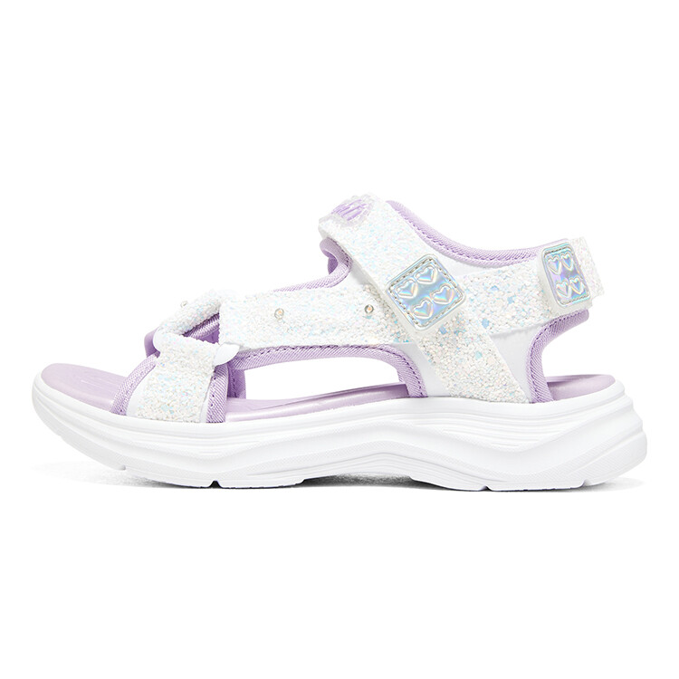 

Сандалии детские Glimmer GS белые/фиолетовые Skechers