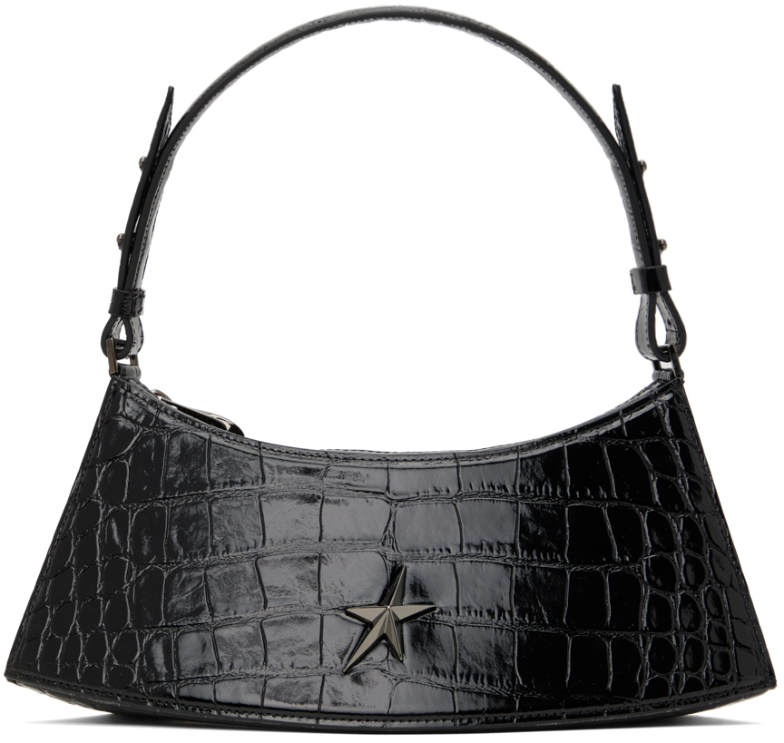 

Сумка Zenith из тисненой крокодиловой кожи Mugler