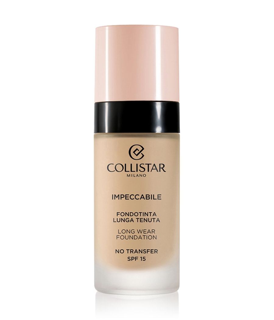 

Жидкая основа Collistar Make-Up Impeccabile Long Wear Foundation Spf 15, Beige Dorato, 30 ml