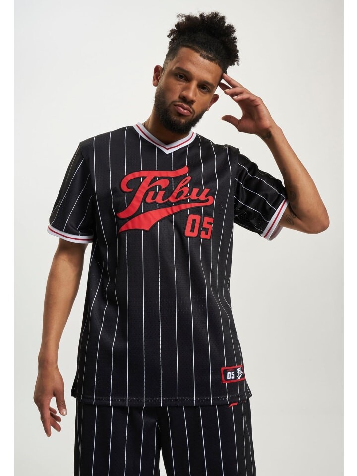 

Футболка FUBU s, цвет red/white