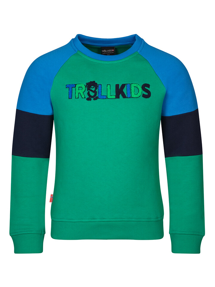 

Толстовка Trollkids Trollfjord, зеленый