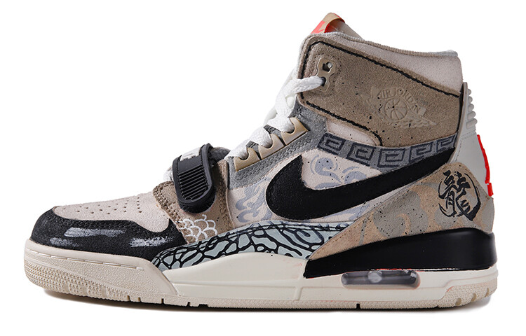 

Баскетбольные кроссовки Legacy 312 Vintage Men High Top Black/Brown Jordan