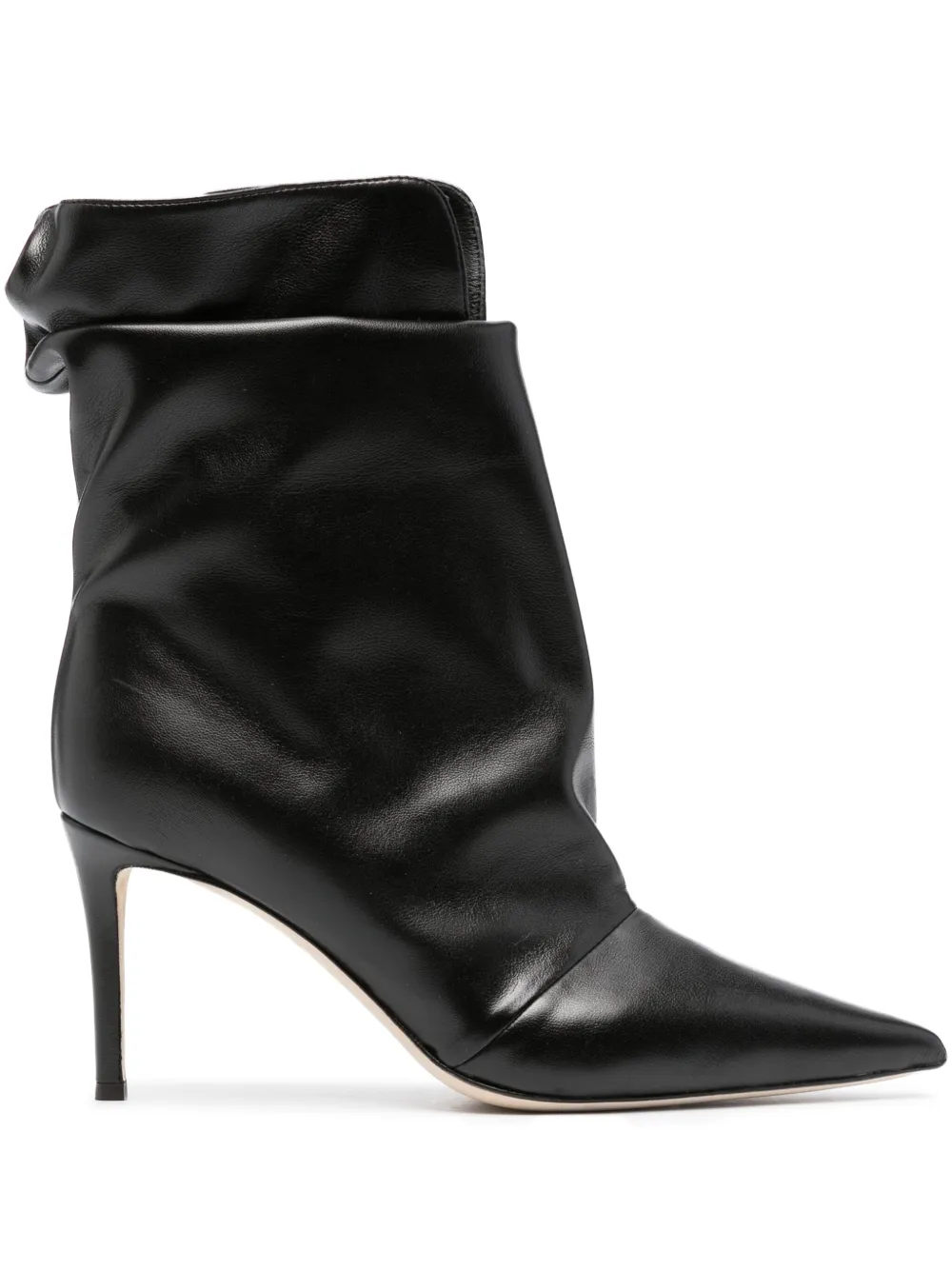 Кожаные ботинки Yunah Giuseppe Zanotti, черный