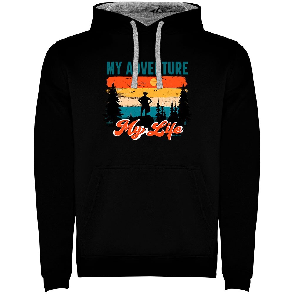 

Худи Kruskis My Adventure Two-Colour, черный
