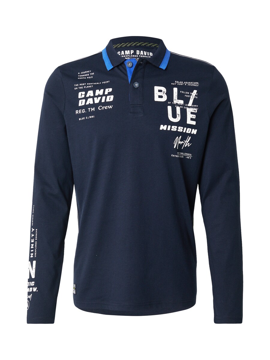 

Футболка CAMP DAVID, Navy/Sky blue