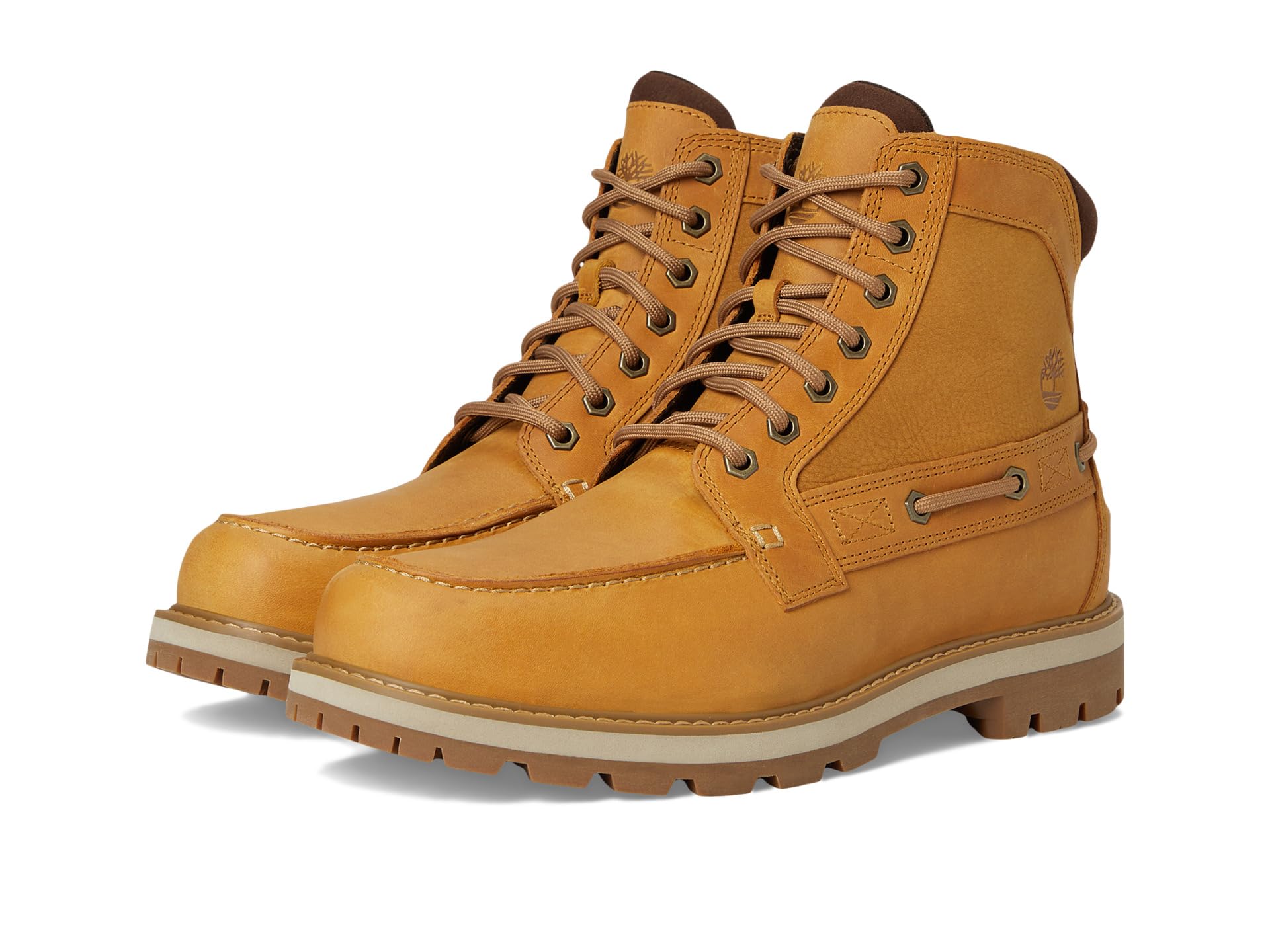 

Ботинки Timberland Britton Road Mid Lace Up Waterproof, цвет Wheat Full Grain