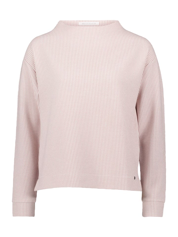 

Текстурированная толстовка розово-кремового цвета BETTY & CO, Розовый, Текстурированная толстовка розово-кремового цвета BETTY & CO