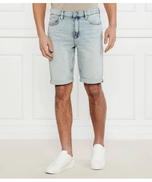 

Джинсовые шорты Slim fit Calvin Klein Jeans, синий