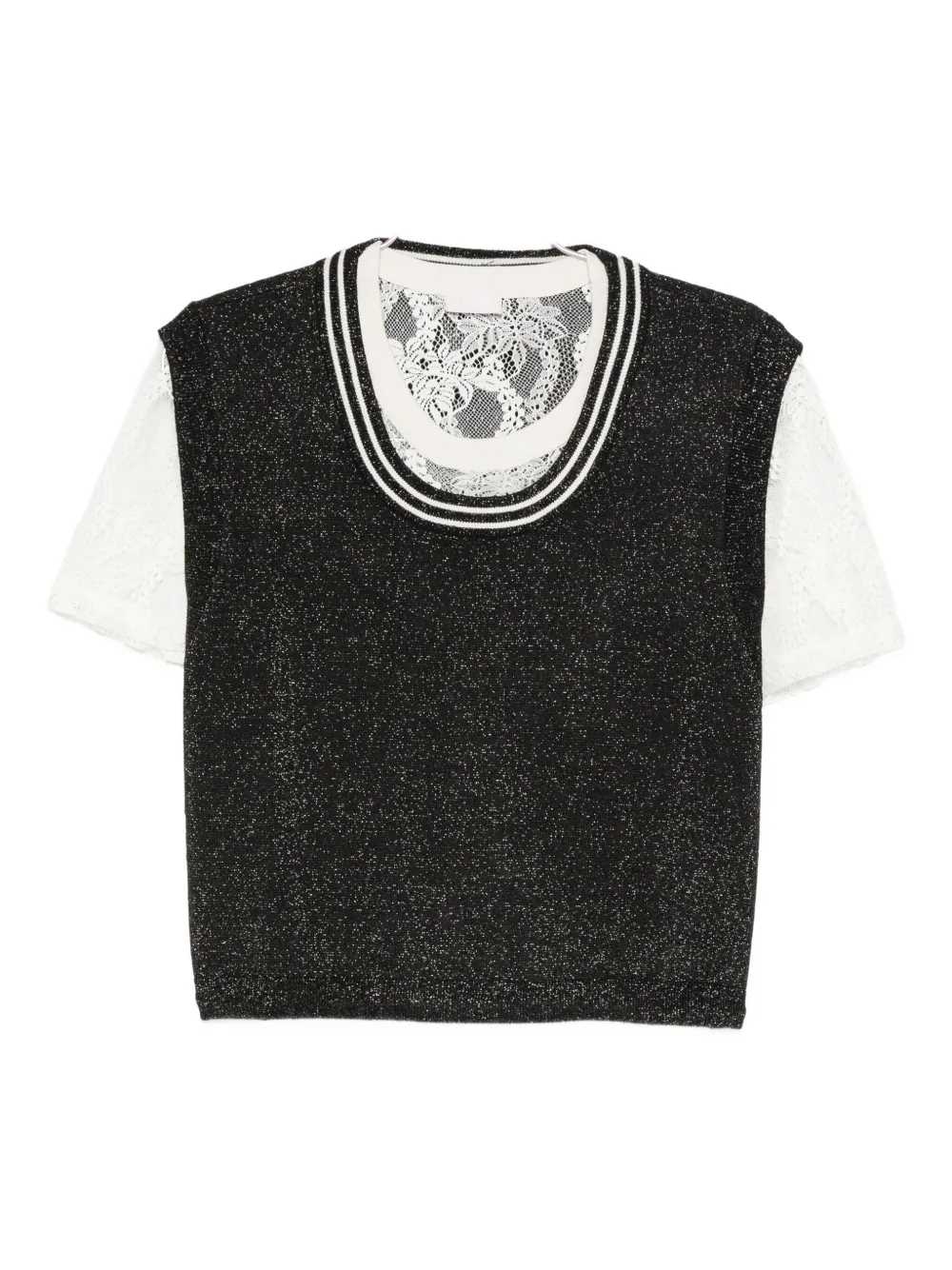 

Многослойная футболка LIU JO, черный