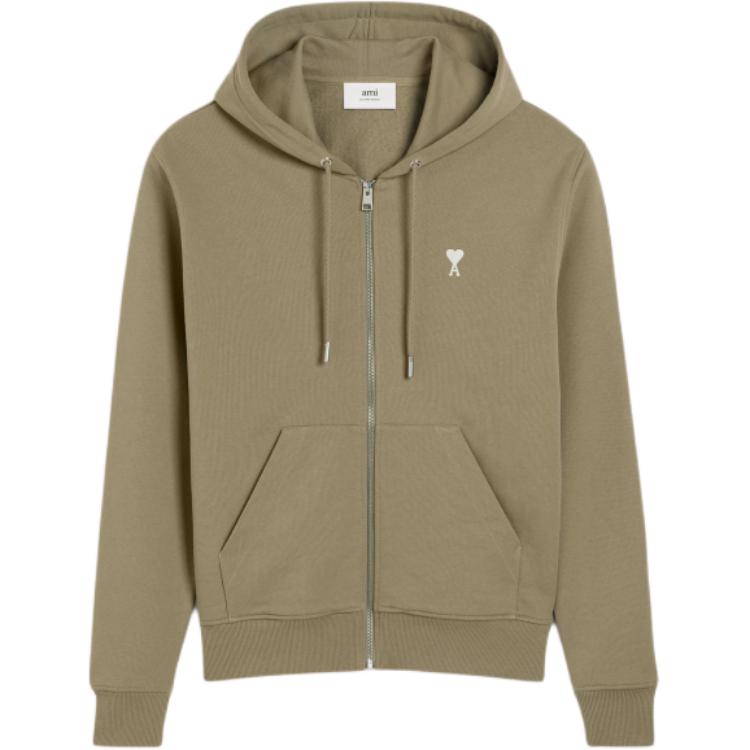 

Толстовка Ami Ami De Coeur с вышитым логотипом AMIPARIS, зеленый