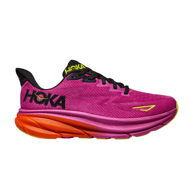 

Кроссовки HOKA Wmns Clifton 9 Fuchsia Black, розовый