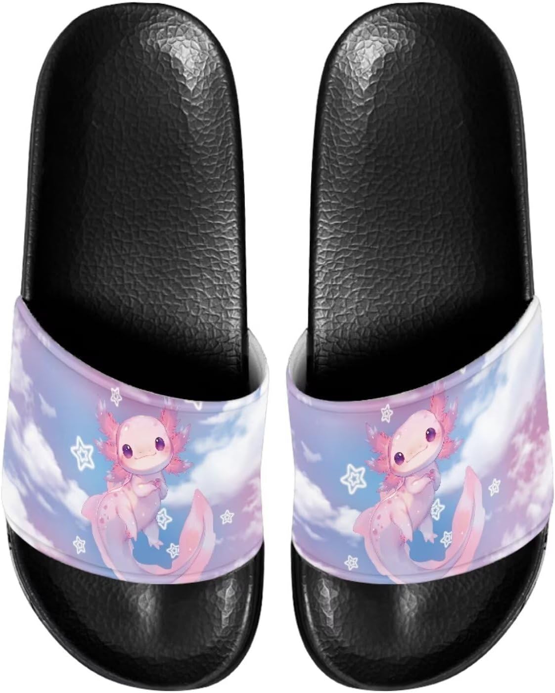 

Домашние шлепанцы JUDENTIDOS, тапочки для ванной, слайдоны, повседневная обувь для мужчин и женщин, Galaxy Axolotl