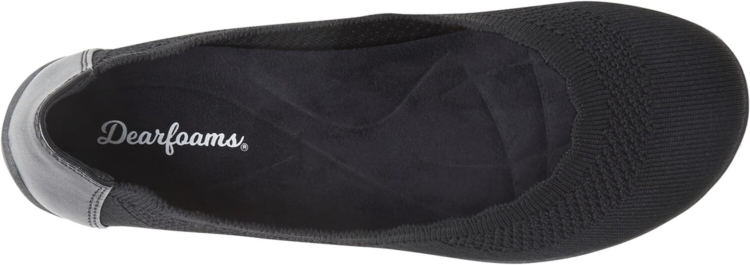 Туфли на плоской подошве Original Comfort by Dearfoams Misty Ballet Flat, цвет Black2 — фото 2