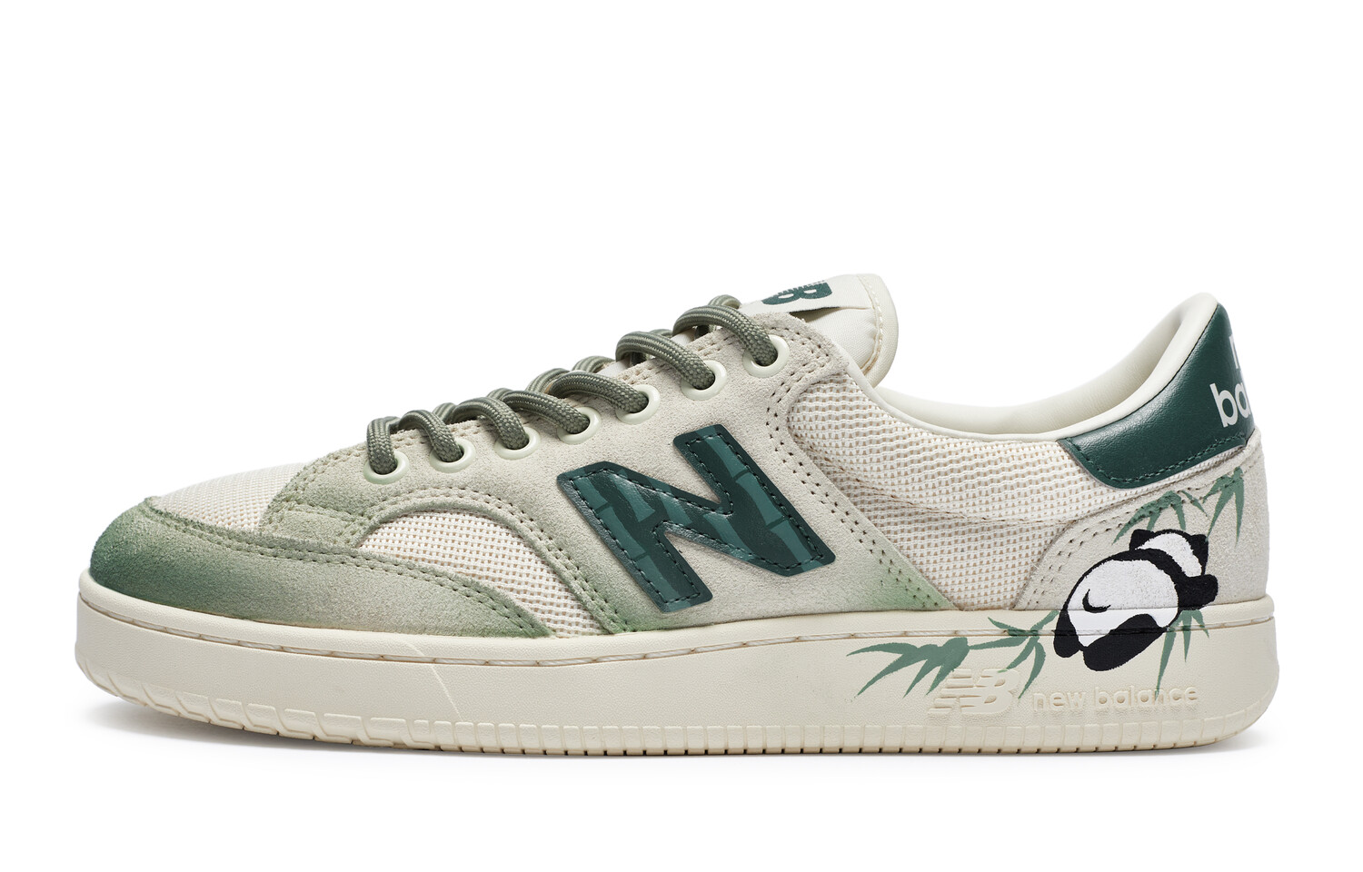 

Кроссовки New Balance NB Pro Court Skateboarding Shoes Unisex Low-top Green, бежевый/желтый/зеленый