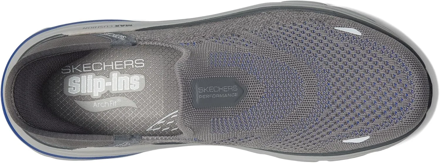 Мужские кроссовки Skechers Max Cushioning Arch Fit 2.0 Fortuitous 2.0, темно-серый — фото 3