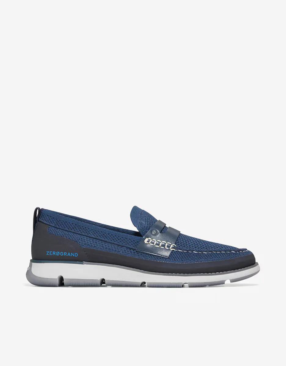 

Мужские мокасины из ткани Stitchlite Cole Haan, синий