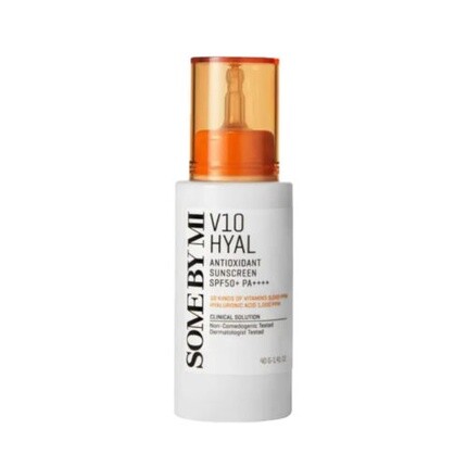 

[SOMEBYMI] V10 Антиоксидантный солнцезащитный крем с гиалуроновой кислотой, 40 г SPF50+ PA+++, Серый, [SOMEBYMI] V10 Антиоксидантный солнцезащитный крем с гиалуроновой кислотой, 40 г SPF50+ PA+++