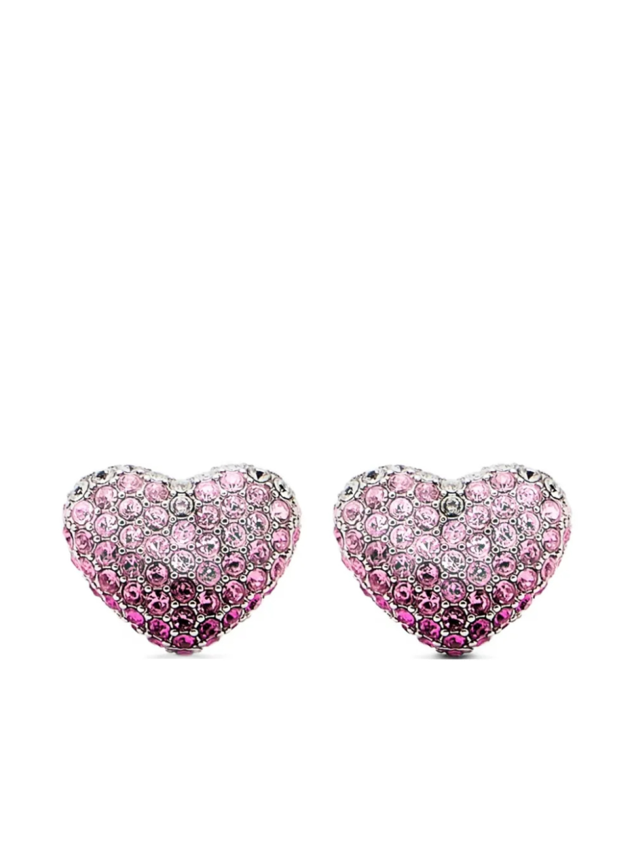 

Marc Jacobs серьги The Pavé Balloon Heart, серебряный