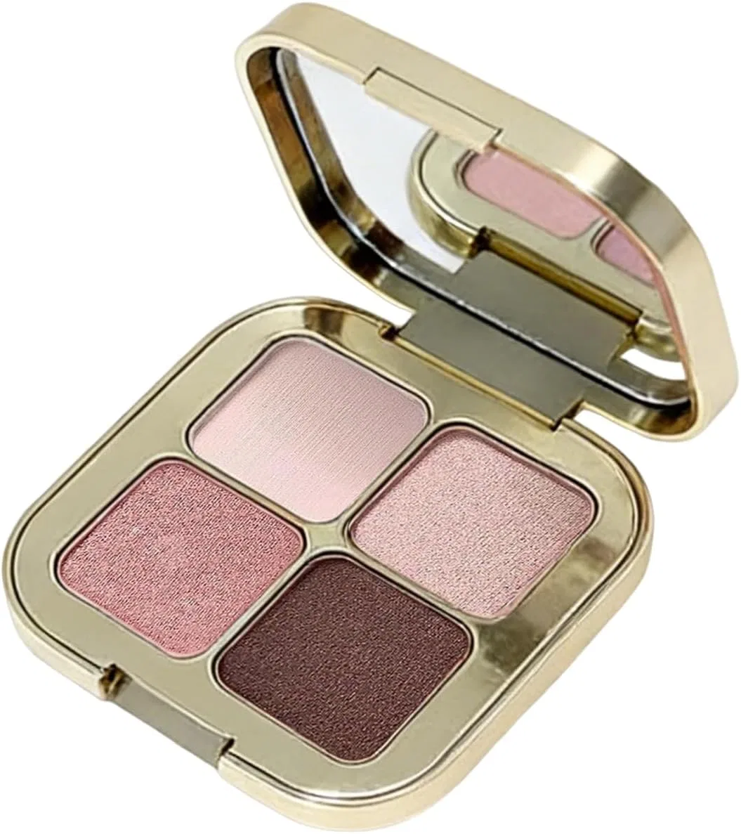 Тени для век матовые и перламутровые Hveuluop Gieen 4 цвета 01# Sundown Sand