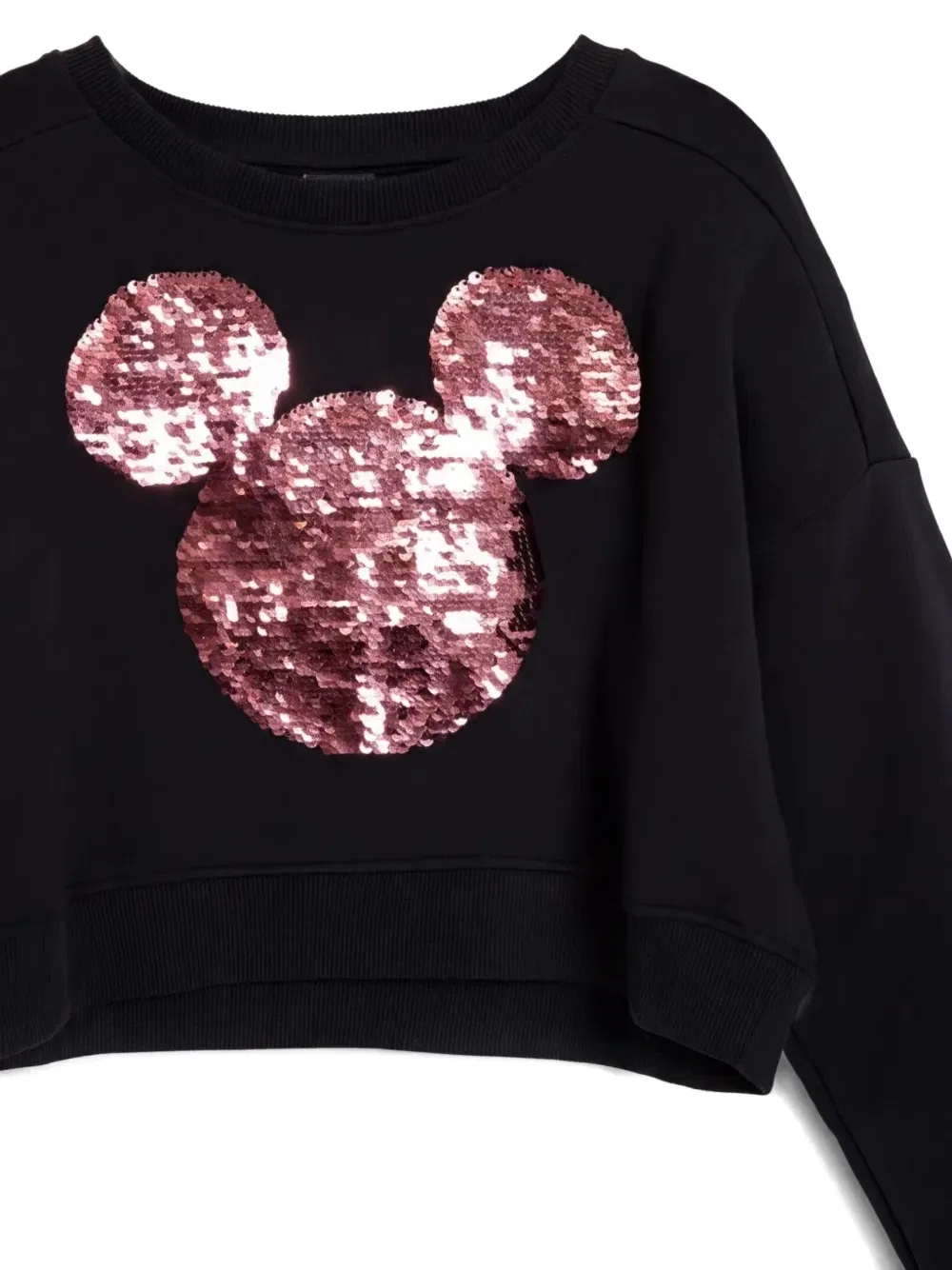 Платье с принтом Микки Мауса и пайетками Disney Desigual, черный — фото 3