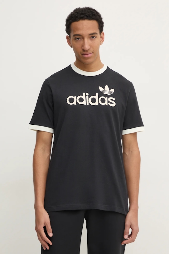 

Хлопковая футболка SIMPLE TEE Adidas Originals, черный