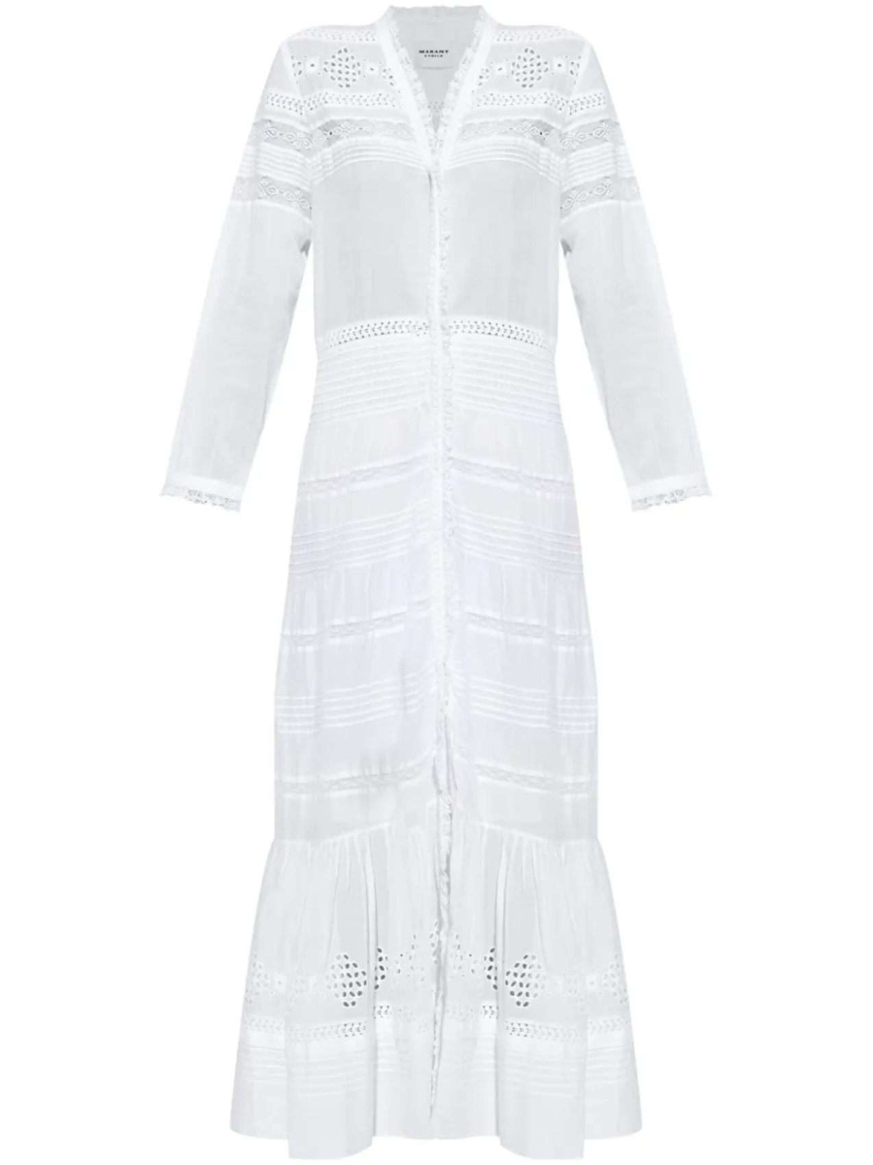 

Платье макси Daniva MARANT ÉTOILE, белый