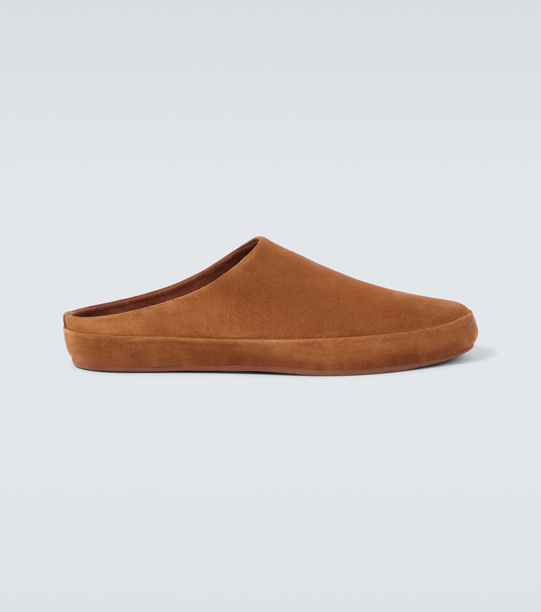 

Замшевые мюли Loro Piana, Calf Brown
