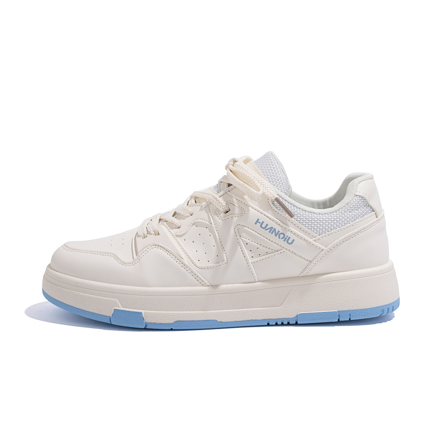 

Кроссовки HUANQIU Skateboarding Shoes Unisex Low-top, бежевый/черный